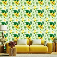 DeCorner - Self Adhesive Wallpaper for Walls (Wildflower) Extra Large Size (300x40) Cm Wall Stickers for Bedroom | Wall Stickers for Living Room | Wall Stickers for Kitchen | Pack of-1-thumb2