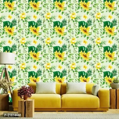 DeCorner - Self Adhesive Wallpaper for Walls (Wildflower) Extra Large Size (300x40) Cm Wall Stickers for Bedroom | Wall Stickers for Living Room | Wall Stickers for Kitchen | Pack of-1-thumb3