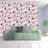 Self Adhesive Wallpapers (SprayFlower) Wall Stickers Extra Large (300x40cm) for Bedroom | Livingroom | Kitchen | Hall Etc-thumb2