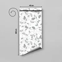 WALLWEAR - Self Adhesive Wallpaper For Walls And Wall Sticker For Home D&eacute;cor (JaydaPatti) Extra Large Size (300x40cm) 3D Wall Papers For Bedroom, Livingroom, Kitchen, Hall, Office Etc Decorations-thumb1