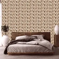 DeCorner - Self Adhesive Wallpaper for Walls (GoldenFan) Extra Large Size (300x40) Cm Wall Stickers for Bedroom | Wall Stickers for Living Room | Wall Stickers for Kitchen | Pack of-1-thumb4