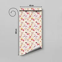 DeCorner - Self Adhesive Wallpaper for Walls (PotTea) Extra Large Size (300x40) Cm Wall Stickers for Bedroom | Wall Stickers for Living Room | Wall Stickers for Kitchen | Pack of-1-thumb1
