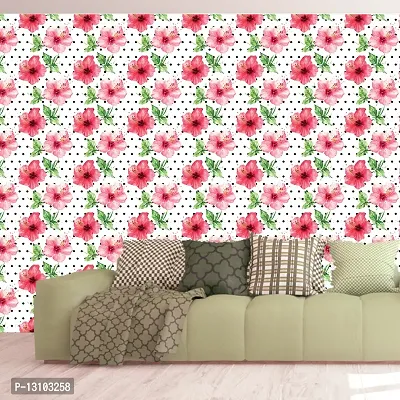 WALLWEAR - Self Adhesive Wallpaper For Walls And Wall Sticker For Home D&eacute;cor (PaperFlower) Extra Large Size (300x40cm) 3D Wall Papers For Bedroom, Livingroom, Kitchen, Hall, Office Etc Decorations-thumb4