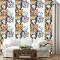 DeCorner - Self Adhesive Wallpaper for Walls (TwoFlower) Extra Large Size (300x40) Cm Wall Stickers for Bedroom | Wall Stickers for Living Room | Wall Stickers for Kitchen | Pack of-1-thumb3