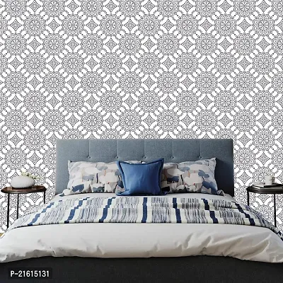 DeCorner - Self Adhesive Wallpaper for Walls (GeometricPhool) Extra Large Size (300x40) Cm Wall Stickers for Bedroom | Wall Stickers for Living Room | Wall Stickers for Kitchen | Pack of-1-thumb5