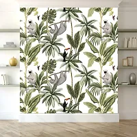 DeCorner - Self Adhesive Wallpaper for Walls (JungleMonkey) Extra Large Size (300x40) Cm Wall Stickers for Bedroom | Wall Stickers for Living Room | Wall Stickers for Kitchen | Pack of-1-thumb3