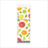 Self Adhesive Fridge Sticker Single/Double Door Full Size (160x60) Cm Fridge Stickers | Refrigerator Wall Stickers for Kitchen Decoration | Sticker for Fridge Door (LemonPieces)-thumb4