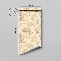 DeCorner - Self Adhesive Wallpaper for Walls (Old Gold) Extra Large Size (300x40) Cm Wall Stickers for Bedroom | Wall Stickers for Living Room | Wall Stickers for Kitchen | Pack of-1-thumb4