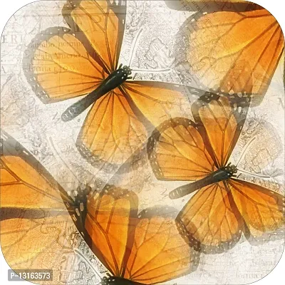 Self Adhesive Wallpapers (VintageButterfly) Wall Stickers Extra Large (300x40cm) for Bedroom | Livingroom | Kitchen | Hall Etc