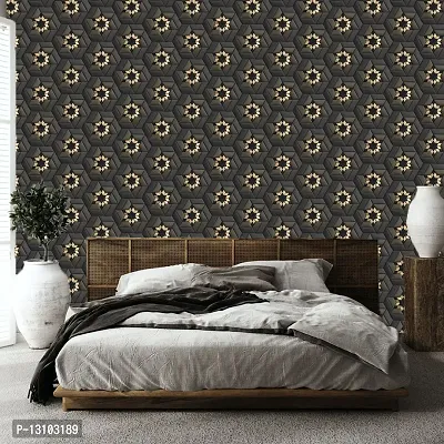 WALLWEAR - Self Adhesive Wallpaper For Walls And Wall Sticker For Home D&eacute;cor (KalaSitara) Extra Large Size (300x40cm) 3D Wall Papers For Bedroom, Livingroom, Kitchen, Hall, Office Etc Decorations-thumb4