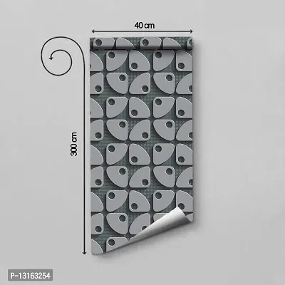 Self Adhesive Wallpapers (Chumbak) Wall Stickers Extra Large (300x40cm) for Bedroom | Livingroom | Kitchen | Hall Etc-thumb2