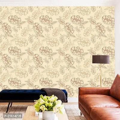 DeCorner - Self Adhesive Wallpaper for Walls (Old Gold) Extra Large Size (300x40) Cm Wall Stickers for Bedroom | Wall Stickers for Living Room | Wall Stickers for Kitchen | Pack of-1-thumb2