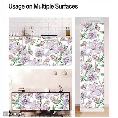 Stylish Fancy Designer Vinyl Self Adhesive Wallpaper Stickers For Home Decoration Big Size 300x40 Cm Wall Stickers For Wall-thumb5