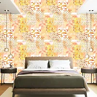 Stylish Fancy Designer Vinyl Self Adhesive Wallpaper Stickers For Home Decoration Big Size 300x40 Cm Wall Stickers For Wall-thumb3