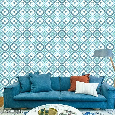 WALLWEAR - Self Adhesive Wallpaper For Walls And Wall Sticker For Home D&eacute;cor (InteractingCircle) Extra Large Size (300x40cm) 3D Wall Papers For Bedroom, Livingroom, Kitchen, Hall, Office Etc Decorations-thumb4