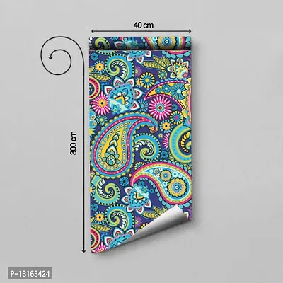 Self Adhesive Wallpapers (MultiDesign) Wall Stickers Extra Large (300x40cm) for Bedroom | Livingroom | Kitchen | Hall Etc-thumb2