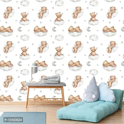 Self Adhesive Wallpapers (SleepingPanda) Wall Stickers Extra Large (300x40cm) for Bedroom | Livingroom | Kitchen | Hall Etc-thumb3