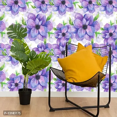 WALLWEAR - Self Adhesive Wallpaper For Walls And Wall Sticker For Home D&eacute;cor (JaamuniFlower) Extra Large Size (300x40cm) 3D Wall Papers For Bedroom, Livingroom, Kitchen, Hall, Office Etc Decorations-thumb4