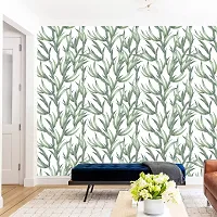 DeCorner - Self Adhesive Wallpaper for Walls (Bamboo Leaves) Extra Large Size (300x40) Cm Wall Stickers for Bedroom | Wall Stickers for Living Room | Wall Stickers for Kitchen | Pack of-1-thumb2