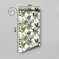 Self Adhesive Wallpapers (JungleMonkey) Wall Stickers Extra Large (300x40cm) for Bedroom | Livingroom | Kitchen | Hall Etc-thumb1