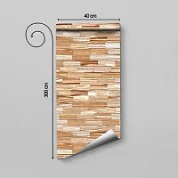 DeCorner - Self Adhesive Wallpaper for Walls (TileChatai) Extra Large Size (300x40) Cm Wall Stickers for Bedroom | Wall Stickers for Living Room | Wall Stickers for Kitchen | Pack of-1-thumb1