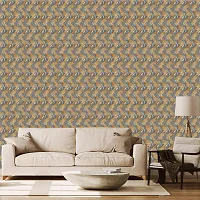 WALLWEAR - Self Adhesive Wallpaper For Walls And Wall Sticker For Home D&eacute;cor (GreyEye) Extra Large Size (300x40cm) 3D Wall Papers For Bedroom, Livingroom, Kitchen, Hall, Office Etc Decorations-thumb2