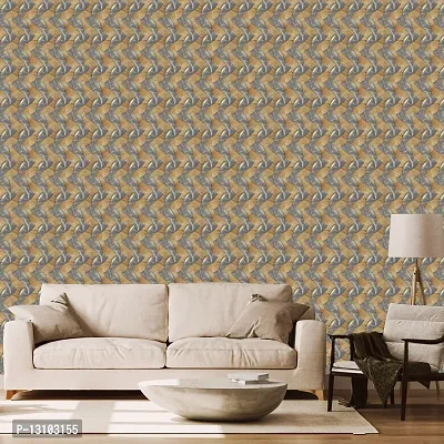 WALLWEAR - Self Adhesive Wallpaper For Walls And Wall Sticker For Home D&eacute;cor (GreyEye) Extra Large Size (300x40cm) 3D Wall Papers For Bedroom, Livingroom, Kitchen, Hall, Office Etc Decorations-thumb3