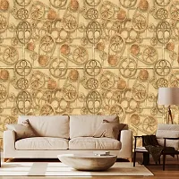 Self Adhesive Wallpapers (Mechanical) Wall Stickers Extra Large (300x40cm) for Bedroom | Livingroom | Kitchen | Hall Etc-thumb2