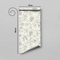 DeCorner - Self Adhesive Wallpaper for Walls (BlastFlower) Extra Large Size (300x40) Cm Wall Stickers for Bedroom | Wall Stickers for Living Room | Wall Stickers for Kitchen | Pack of-1-thumb4