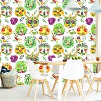 Stylish Fancy Designer Vinyl Self Adhesive Wallpaper Stickers For Home Decoration Big Size 300x40 Cm Wall Stickers For Wall-thumb2