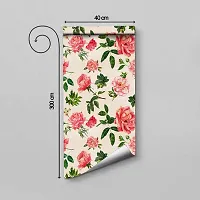 DeCorner - Self Adhesive Wallpaper for Walls (Flower Spirit) Extra Large Size (300x40) Cm Wall Stickers for Bedroom | Wall Stickers for Living Room | Wall Stickers for Kitchen | Pack of-1-thumb1