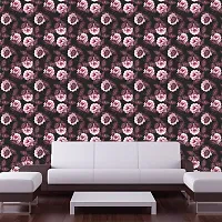 WALLWEAR - Self Adhesive Wallpaper For Walls And Wall Sticker For Home D&eacute;cor (WineLeafFlower) Extra Large Size (300x40cm) 3D Wall Papers For Bedroom, Livingroom, Kitchen, Hall, Office Etc Decorations-thumb2