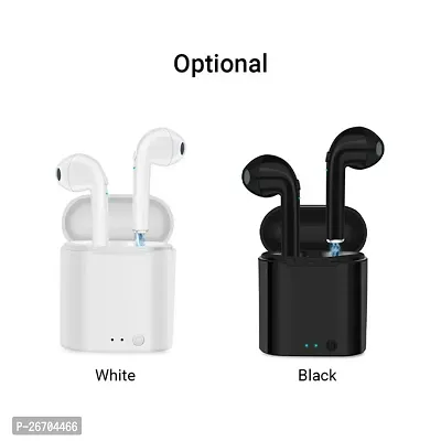 i7S TWS Twins Wireless Bluetooth Earphone with Mic Bluetooth Headset-thumb5