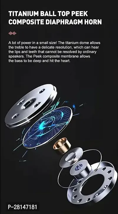 Latest Transparent Ultra -pods Earbuds 8D Stereo Audio, 15 Hours Playtime With Carry Case Bluetooth Gaming Headset (Multicolour, True Wireless)-thumb2