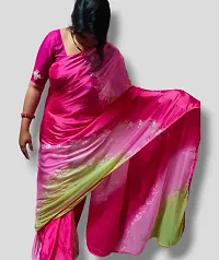 Designer Crepe Saree With Blouse Piece For Women-thumb1