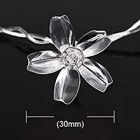 16 LED 4 Meter Blossom Flower Fairy String Lights, Christmas Lights (cool white)-thumb1