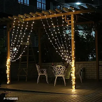 12 Meter Decorative String Rice Lights 42 LED Serial Lights for Decoration Long Waterproof Diwali Light Fairy Rice Lights for Home Decoration,Wedding,Parties (Warm-White, Pack Of 2)-thumb5