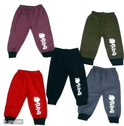 Stylish Boys Cotton Blend Jogger Pant Pack of 5