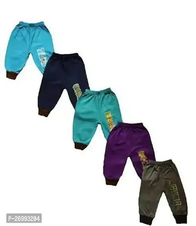 Stylish Boys Cotton Blend Jogger Pant Pack of 5