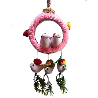 Home Deacute;cor Artificial Hanging Jute Bird Nest Chidiyan Ka Ghosla for Balcony and Garden Decorative Showpiece Pack of 2-thumb4