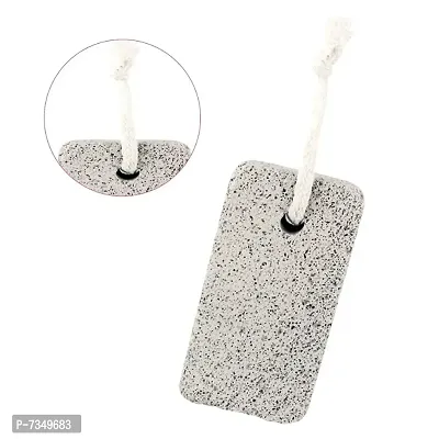 Square Shaped Pumice Stone, White With Rope For Hanging Buy One Get One Free-thumb4