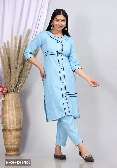 Classic Khadi Cotton Kurtis for Women-thumb5