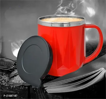 Stylish Coffee|Tea Mug With Lids 200Ml (1Pc)