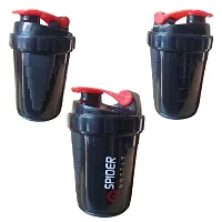 Stylish Spider Shaker Bottle For Gym And Multi Purpose 500ml (Red,1Pcs)-thumb3