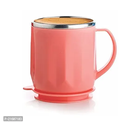 Stylish Coffee|Tea|Milk Mug With Lids 200Ml (1Pc)