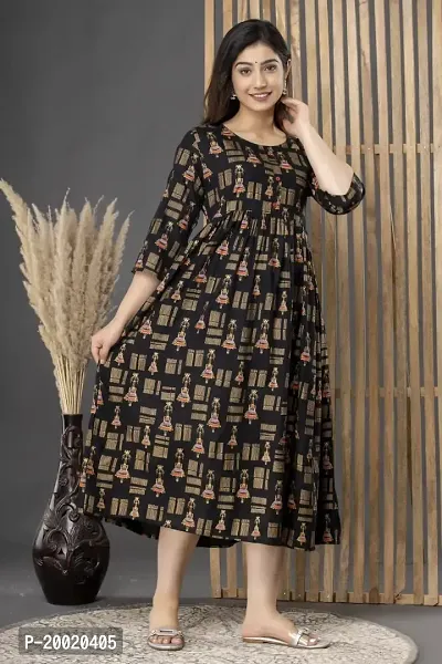 Classic Printed Maternity Kurtis for Women-thumb3