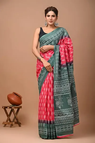 Bagru saree