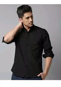 Trendy Cotton Blend Formal Shirt For Men-thumb2