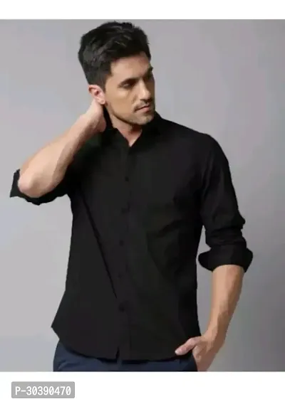 Trendy Cotton Blend Formal Shirt For Men-thumb3