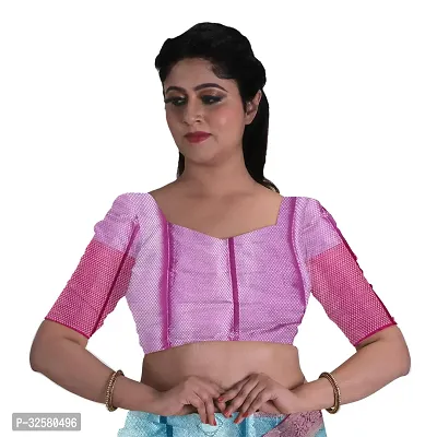 Beautiful Cotton Saree With Blouse Piece For Women-thumb5